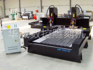张家口崇礼县双头立体多功能石材雕刻机HW-1325-2Z