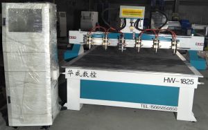 张家口崇礼县多头浮雕木工雕刻机